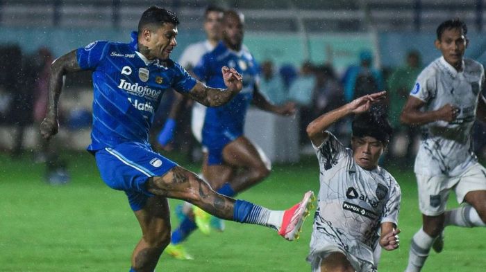 CHUTOGEL Persib Amankan Tiga Poin Melawan Persik