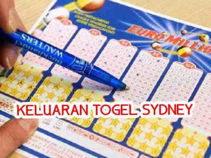 CHUTOGEL - Panduan Memilih Angka di Toto Sydney Pools